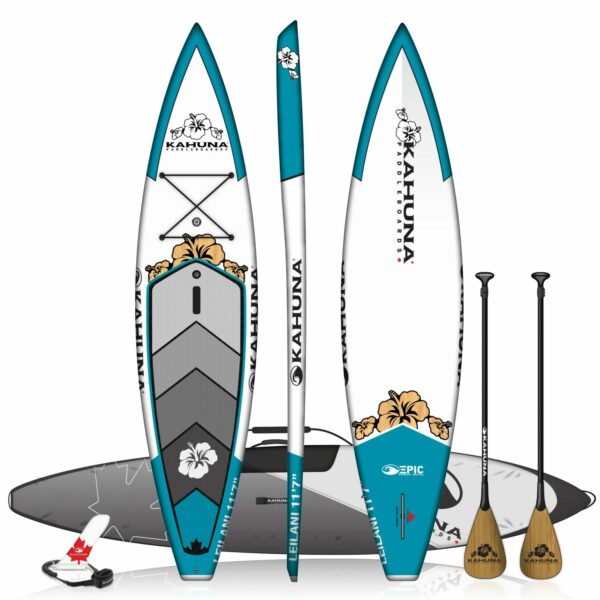 Kahuna Leilani Teal 11'7 paddle board pkg